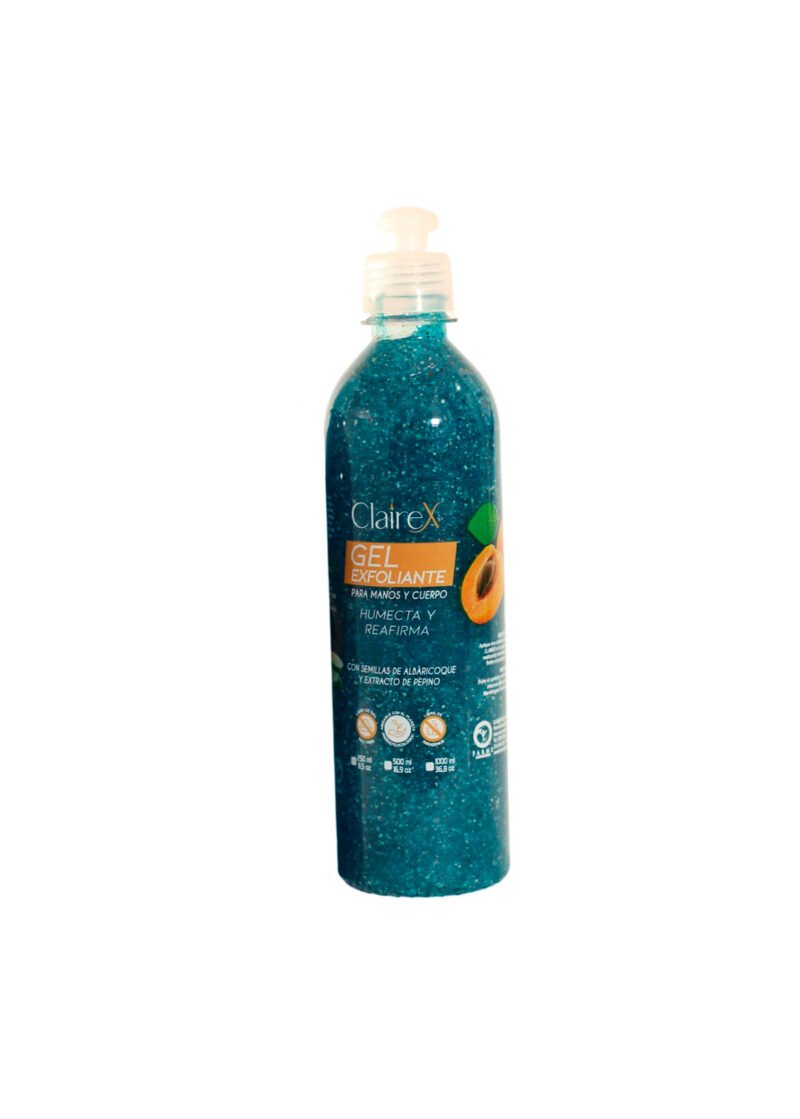 GEL EXFOLIANTE DE ALBARICOQUE Y PEPINO