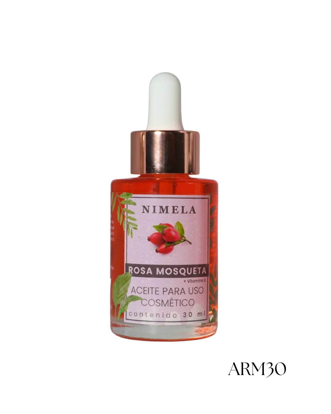El aceite de rosa mosqueta, extraído de las semillas de la planta de rosa mosqueta, es un tesoro para el cuidado de la piel. Su color ámbar y rosa suave revela su riqueza en ácidos grasos esenciales como el ácido linoleico, proporcionando una nutrición profunda y mejorando la elasticidad de la piel. Este aceite, cargado de antioxidantes como la vitamina C y A