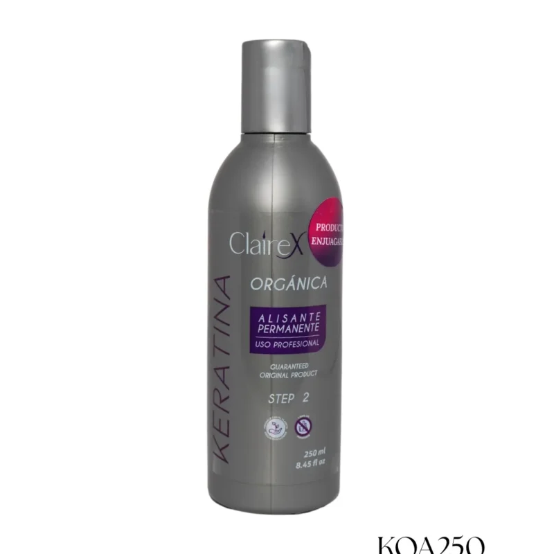 Es un producto orgánico que alisa el cabello, también lo repara y fortalece. Con una fórmula enriquecida con ingredientes naturales, proteínas y aceites, este producto penetra profundamente para reconstruir y fortalecer el cabello dañado.