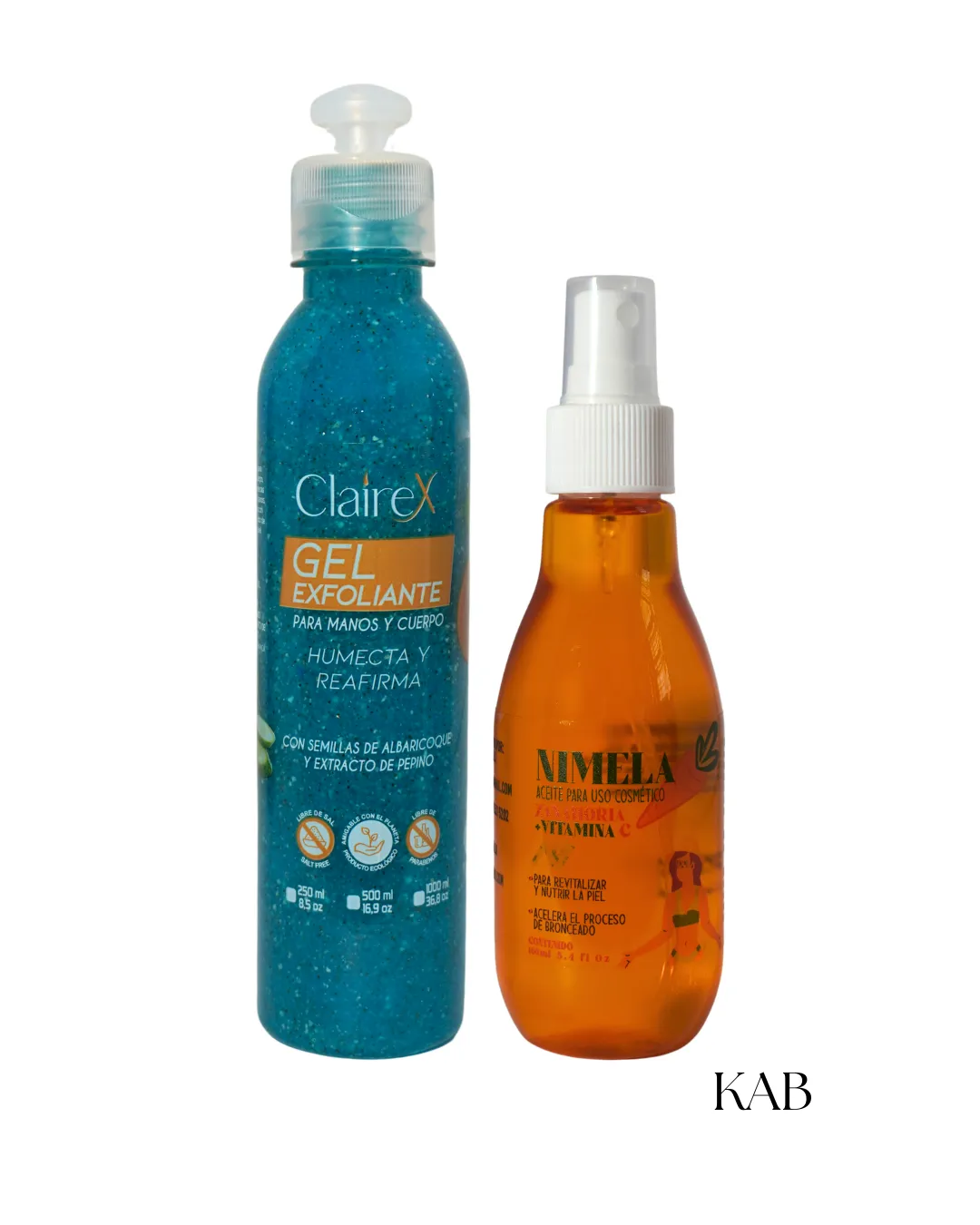 Kit corporal diseñado para lograr un bronceado uniforme, luminoso y de apariencia natural.