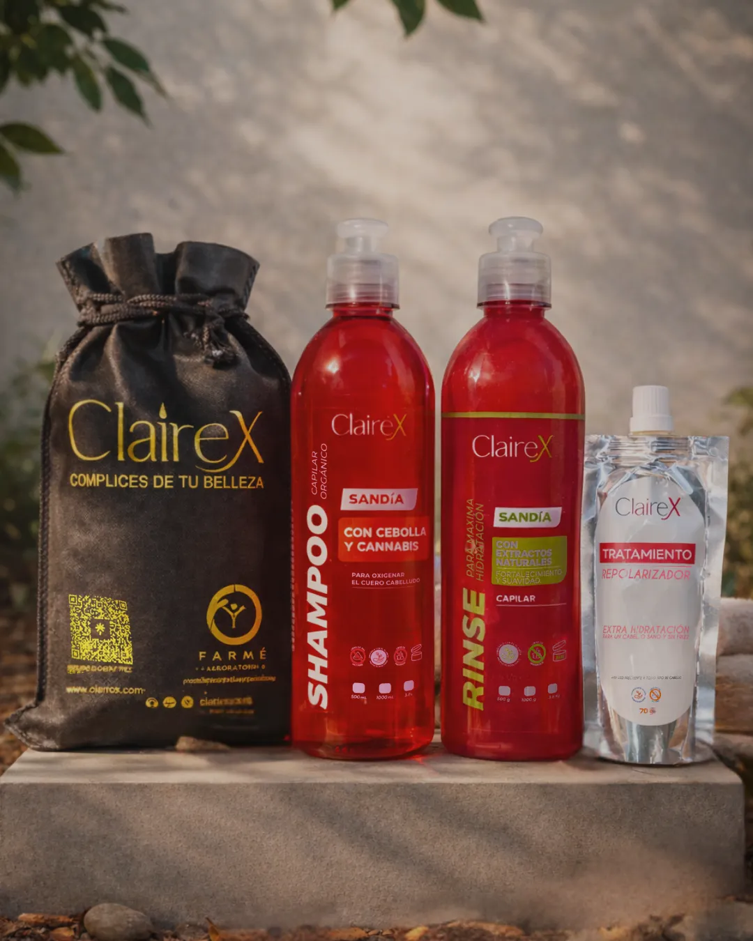 KIT LINEA CABELLO RISO GRASA Y CASPA