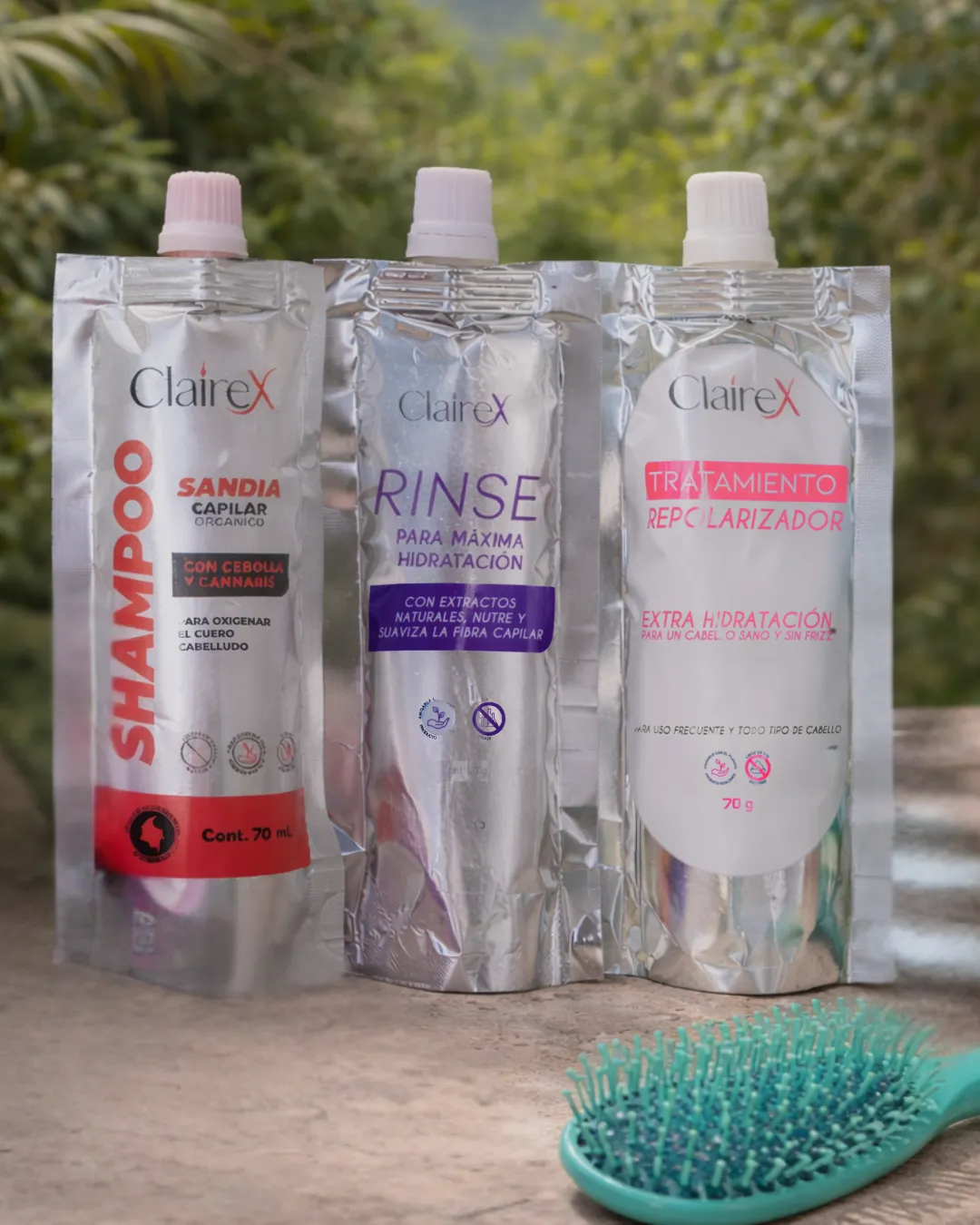 KIT LINEA VIAJERA CABELLO RISADO