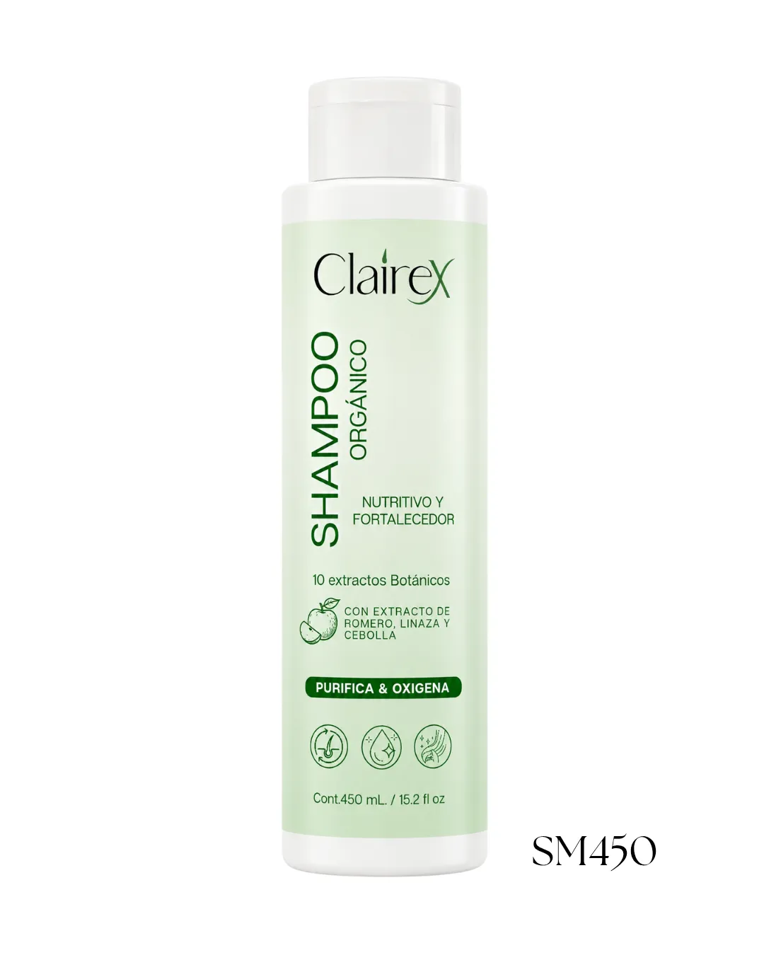 SHAMPOO ORGANICO DE MANZANA